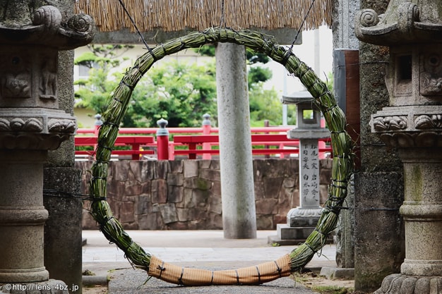 賀茂神社の茅の輪